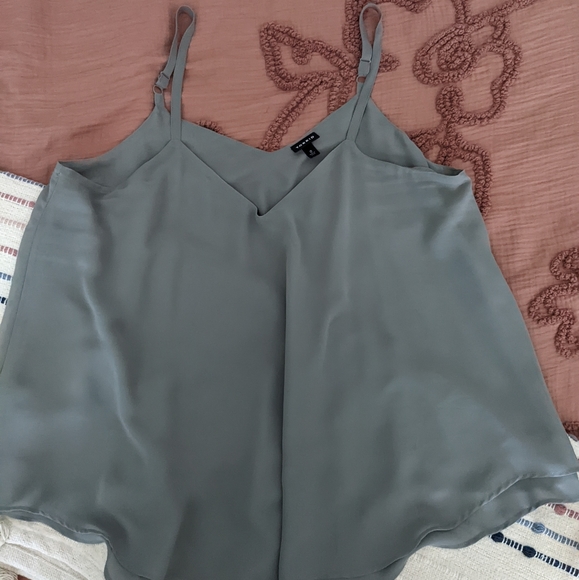 Torrid Spaghetti Strap Flowy Tank - Picture 1 of 2